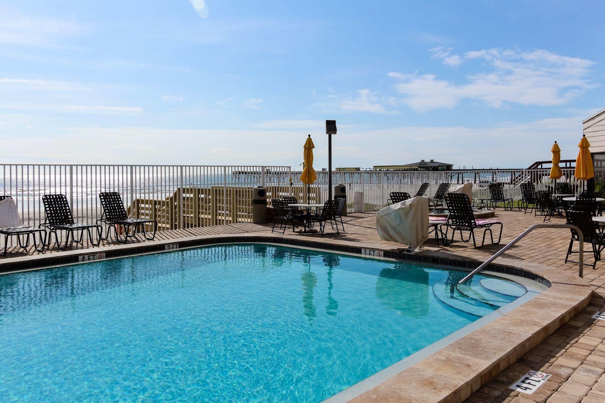 Hotel Atlantic Terrace Daytona Beach Shores Exterior foto
