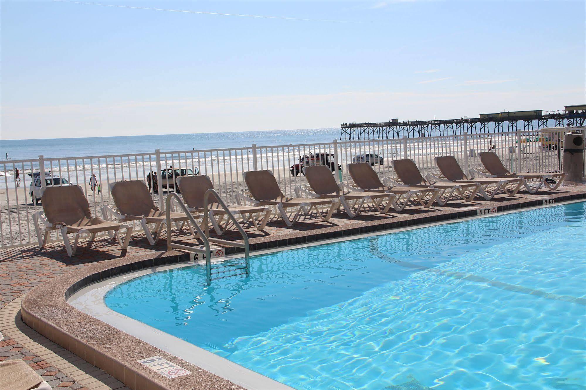 Hotel Atlantic Terrace Daytona Beach Shores Exterior foto