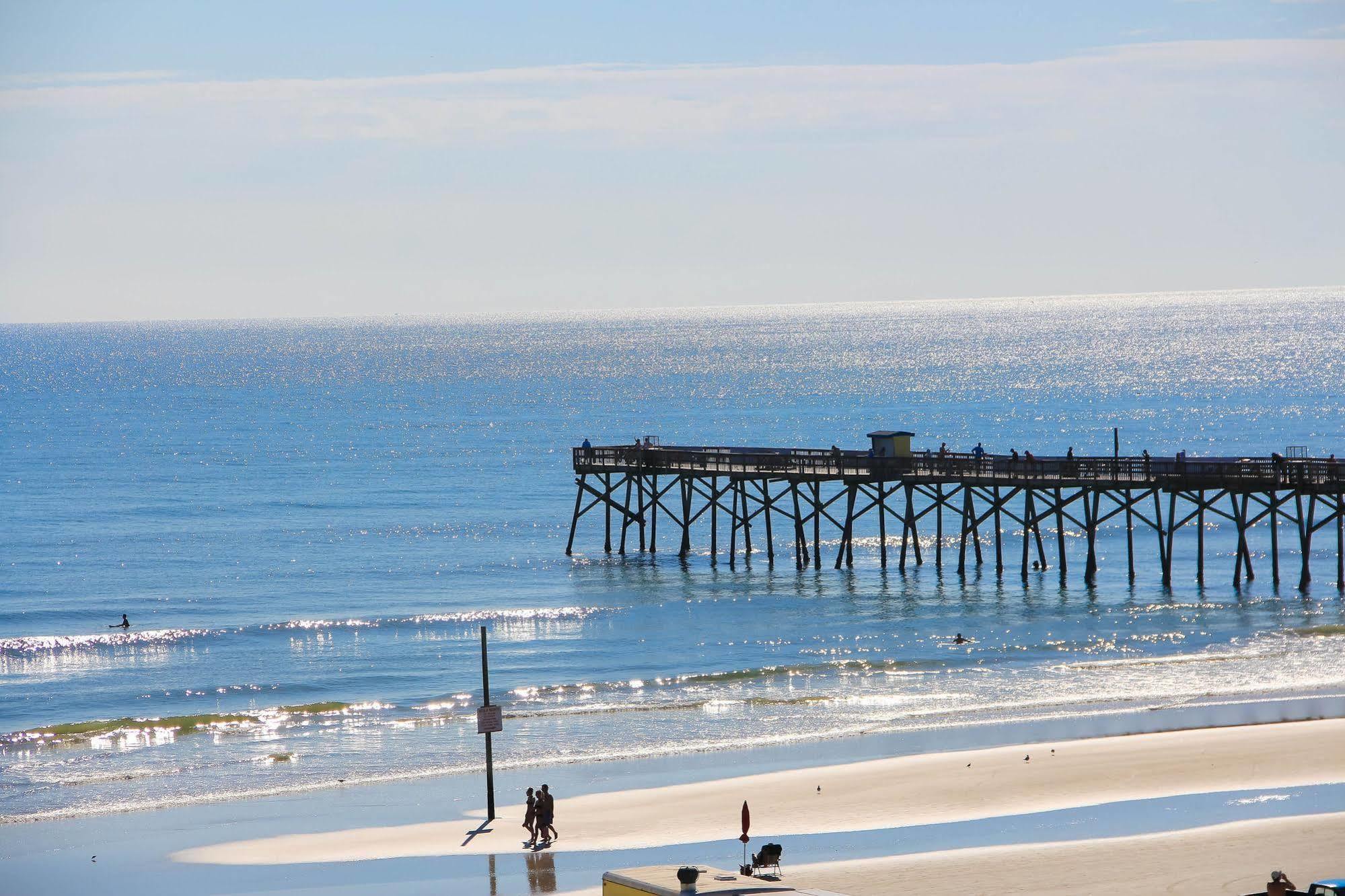 Hotel Atlantic Terrace Daytona Beach Shores Exterior foto